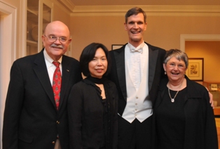 Dr. Peter Jackson, Sachi Murasugi, Dr. Jeffery Schoyen and Judy Jackson